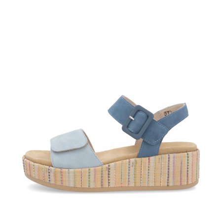 Remonte Damen Riemchensandalen - Blau