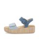 Remonte Damen Riemchensandalen - Blau Remonte Damen Riemchensandalen - Blau