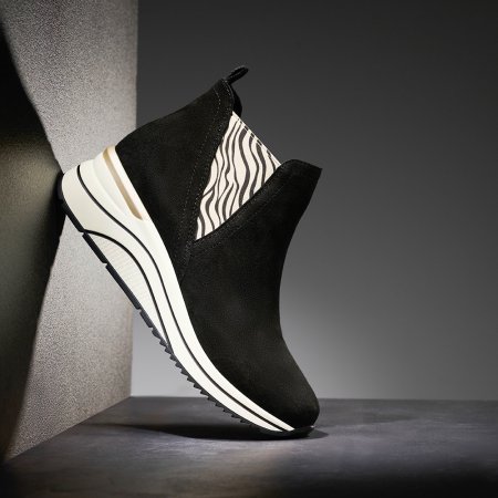 Remonte Damen Chelsea Boots - Schwarz