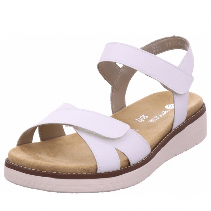 Remonte remonte sandale Sandalette in weiß