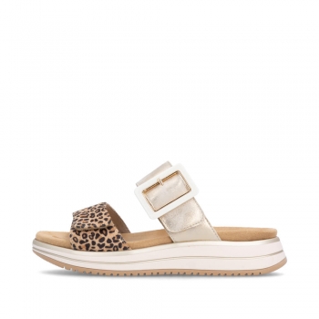 Remonte Damen Pantoletten - Metallic