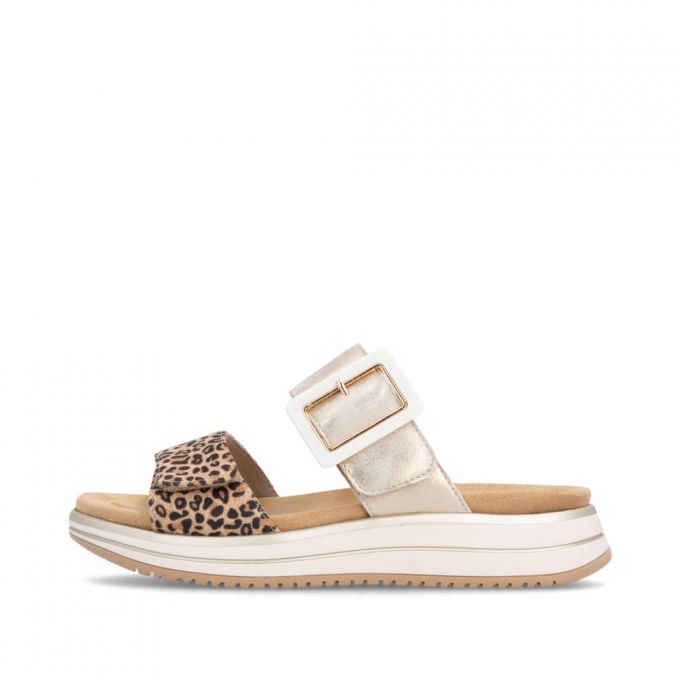 Remonte Damen Pantoletten - Metallic