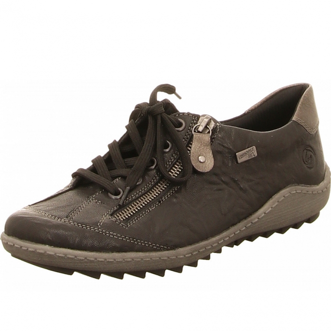 Remonte Schnürer in schwarz