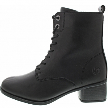 Remonte Schnürstiefel in schwarz