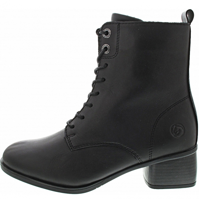 Remonte Schnürstiefel in schwarz
