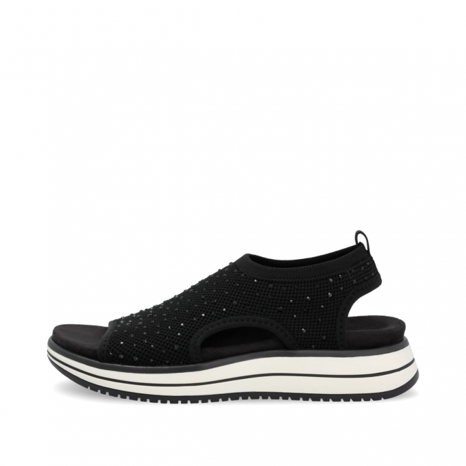 Remonte Damen Sandalen - Schwarz