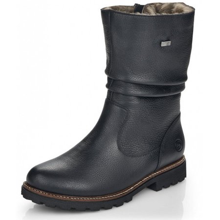 Remonte Stiefel in schwarz schwarz Lammfell