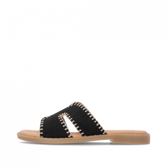 Remonte Damen Pantoletten - Schwarz