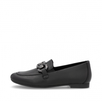 Remonte Damen Loafer - Schwarz