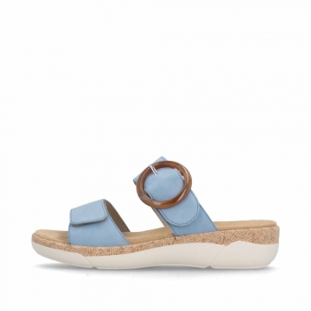 Remonte Damen Pantoletten - Blau