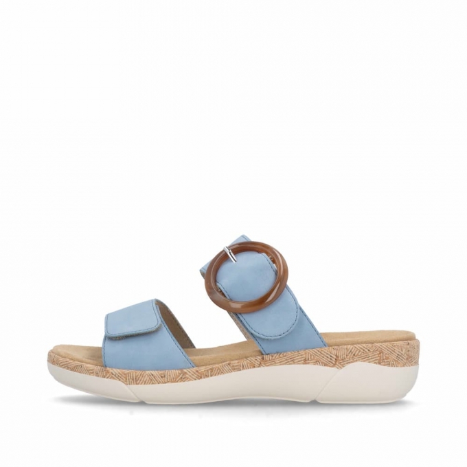 Remonte Damen Pantoletten - Blau