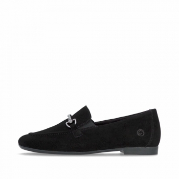 Remonte Damen Loafer - Schwarz