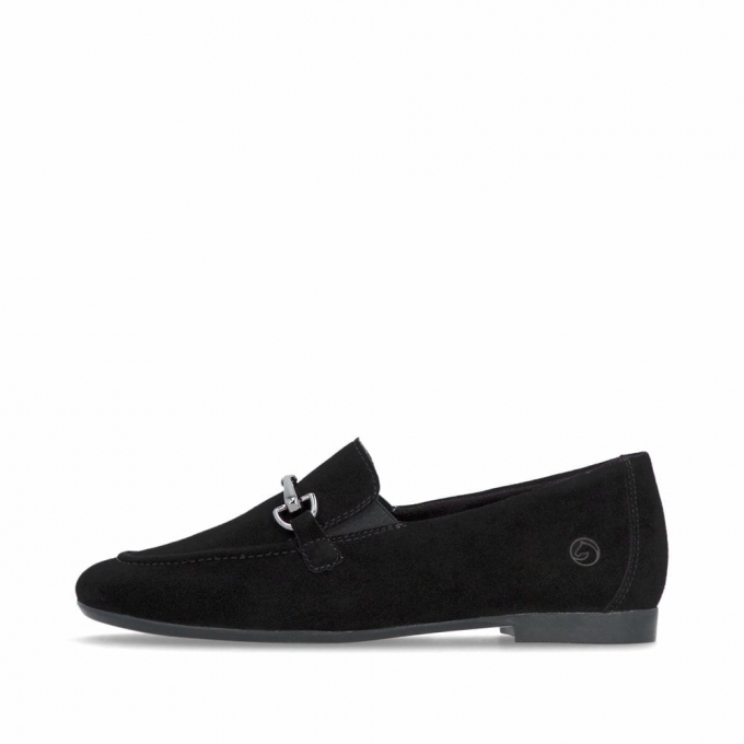 Remonte Damen Loafer - Schwarz