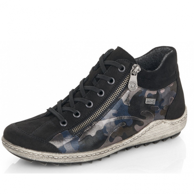 Remonte Schnürschuhe in schwarz