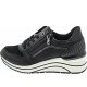 Remonte Sneaker low in schwarz-altsilber
