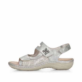 Remonte Damen Riemchensandalen - Grau