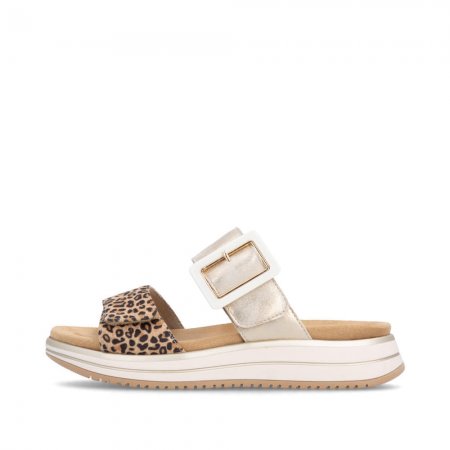 Remonte Damen Pantoletten - Metallic