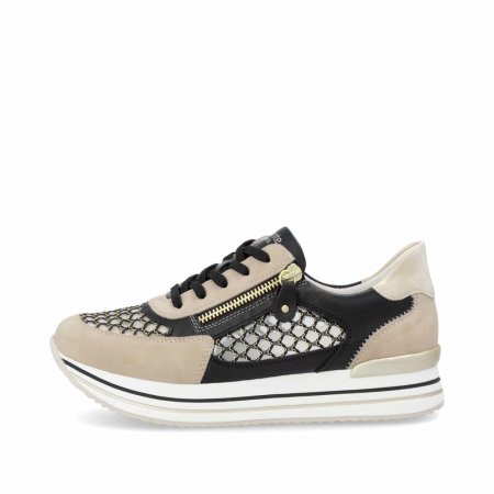 Remonte Damen Sneaker - Schwarz