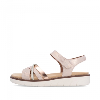 Remonte Damen Riemchensandalen - Rosa