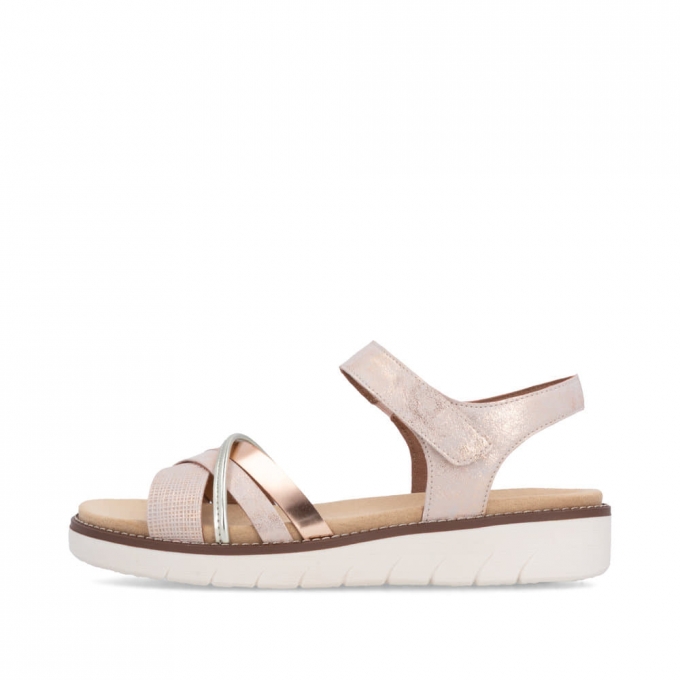 Remonte Damen Riemchensandalen - Rosa