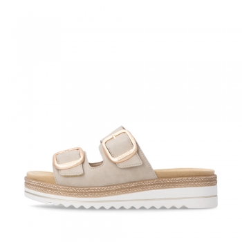 Remonte Damen Pantoletten - Beige