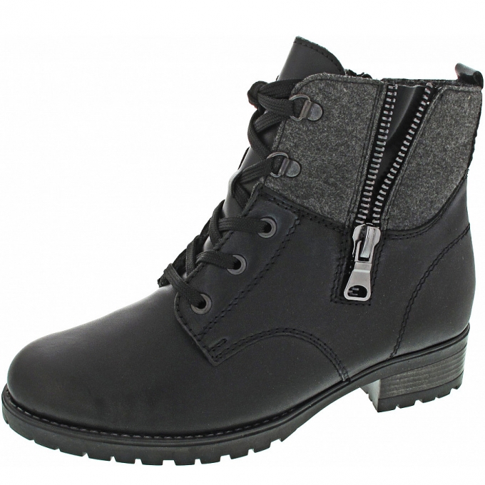 Remonte Stiefel in schwarz kombi