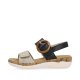 Remonte Damen Riemchensandalen - Schwarz Remonte Damen Riemchensandalen - Schwarz