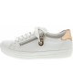 Remonte Sneaker low in weiss/kupfer
