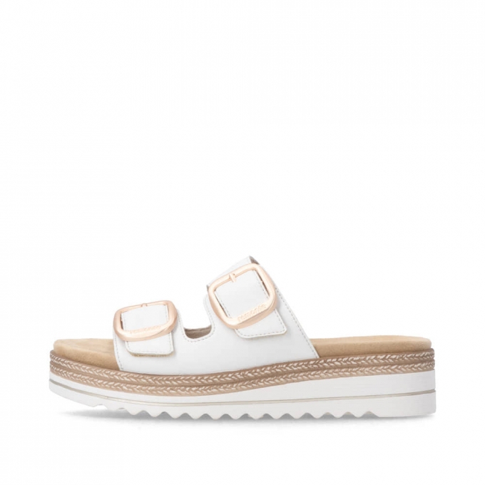 Remonte Damen Pantoletten - Weiss