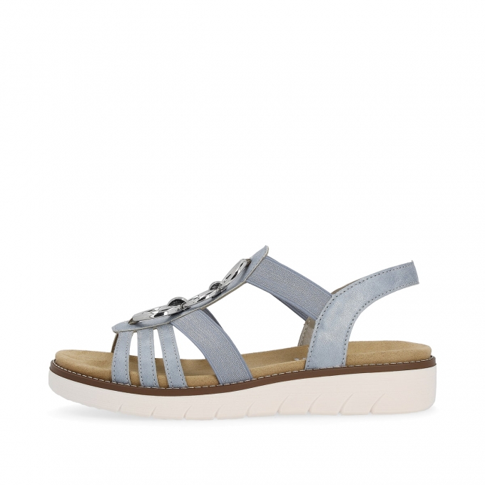 Remonte Damen Riemchensandalen - Blau