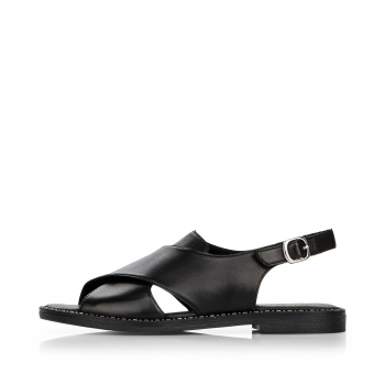 Remonte Damen Riemchensandalen - Schwarz
