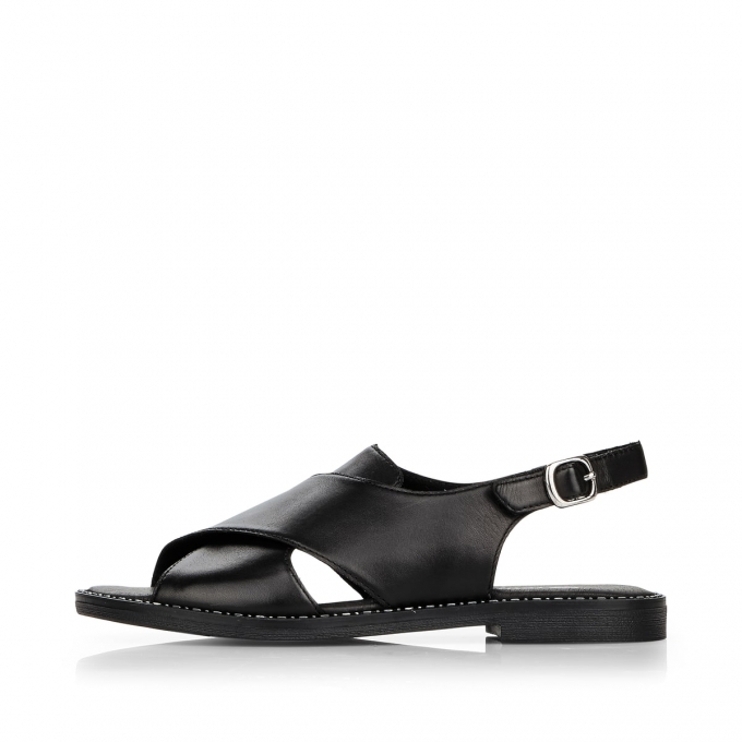 Remonte Damen Riemchensandalen - Schwarz