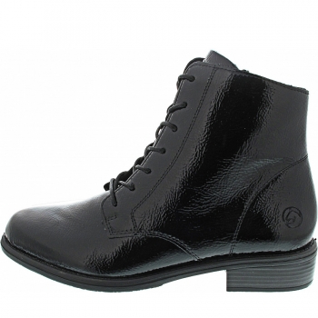 Remonte Schnürstiefel in nero/black