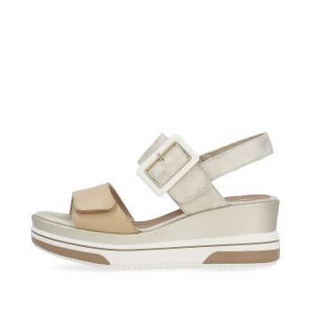 Remonte Damen Keilsandaletten - Beige