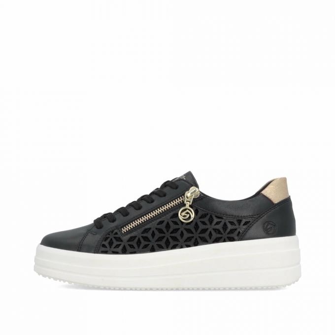 Remonte Damen Sneaker - Schwarz
