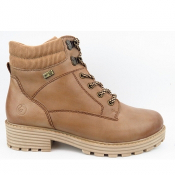 Remonte Lammwolle Stiefelette in biber/lehm/biber