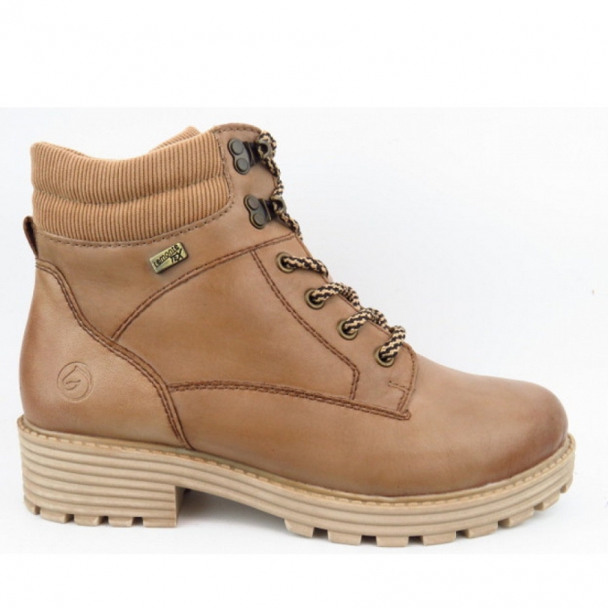 Remonte Lammwolle Stiefelette in biber/lehm/biber