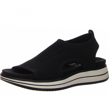 Remonte Sandalette in schwarz