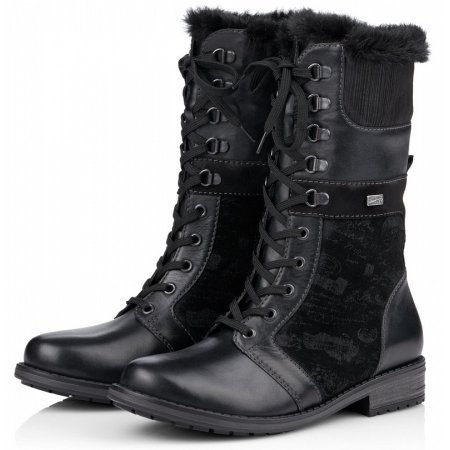 Remonte Stiefel in schwarz