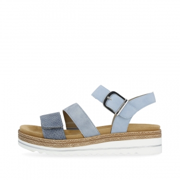 Remonte Damen Riemchensandalen - Blau