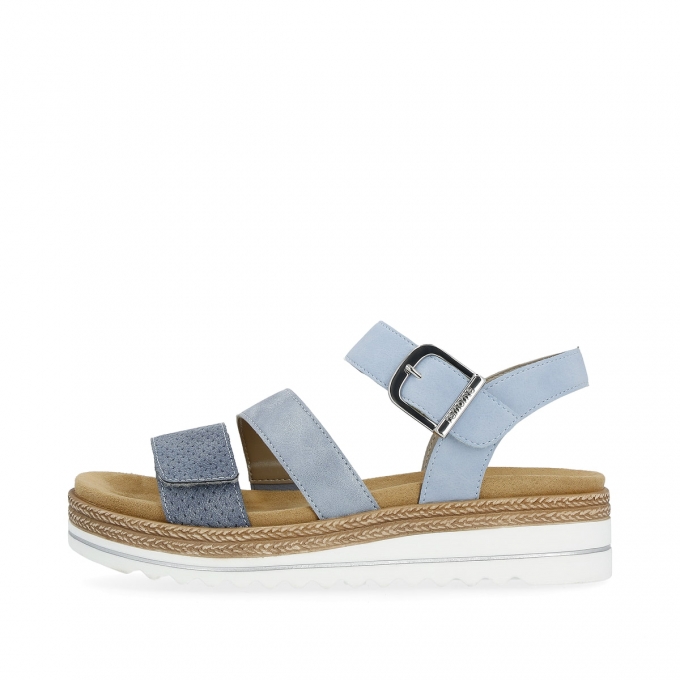 Remonte Damen Riemchensandalen - Blau