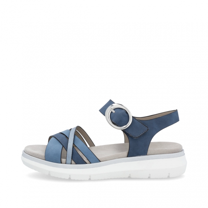 Remonte Damen Riemchensandalen - Blau
