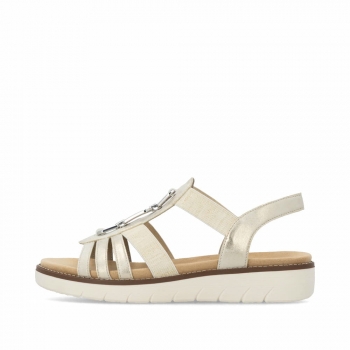 Remonte Damen Riemchensandalen - Gold