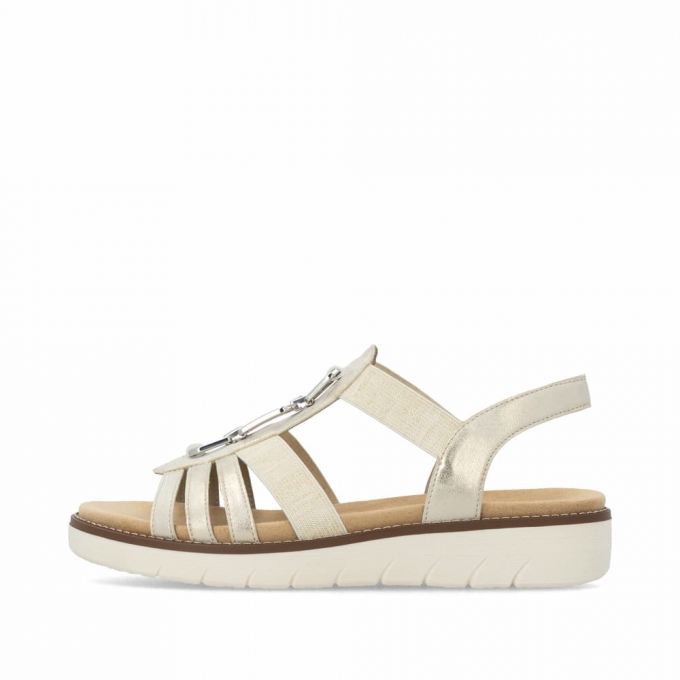 Remonte Damen Riemchensandalen - Gold