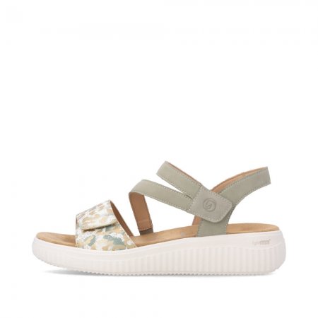 Remonte Damen Riemchensandalen - Grün