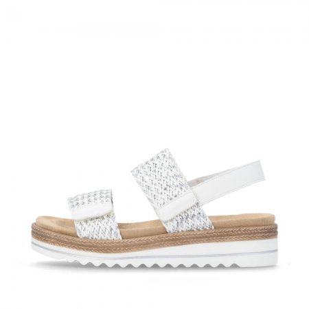 Remonte Damen Keilsandaletten - Silber/Platin