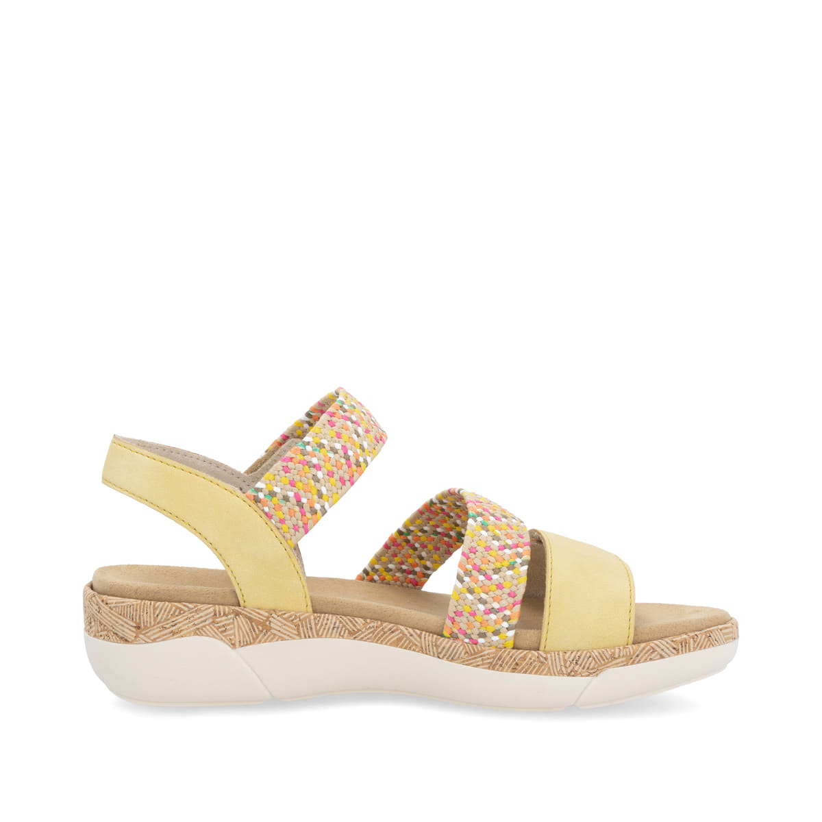 Remonte Damen Riemchensandalen - Gelb
