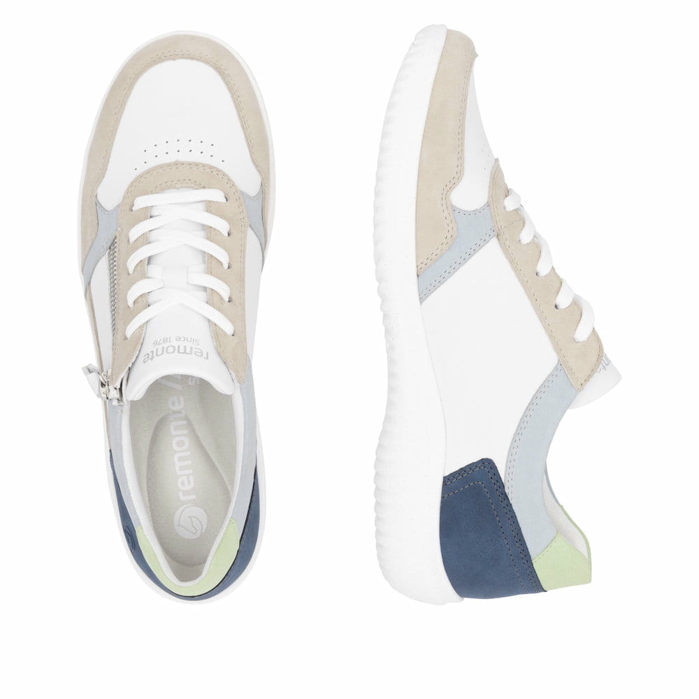 Remonte Damen Schnürschuhe - Weiss