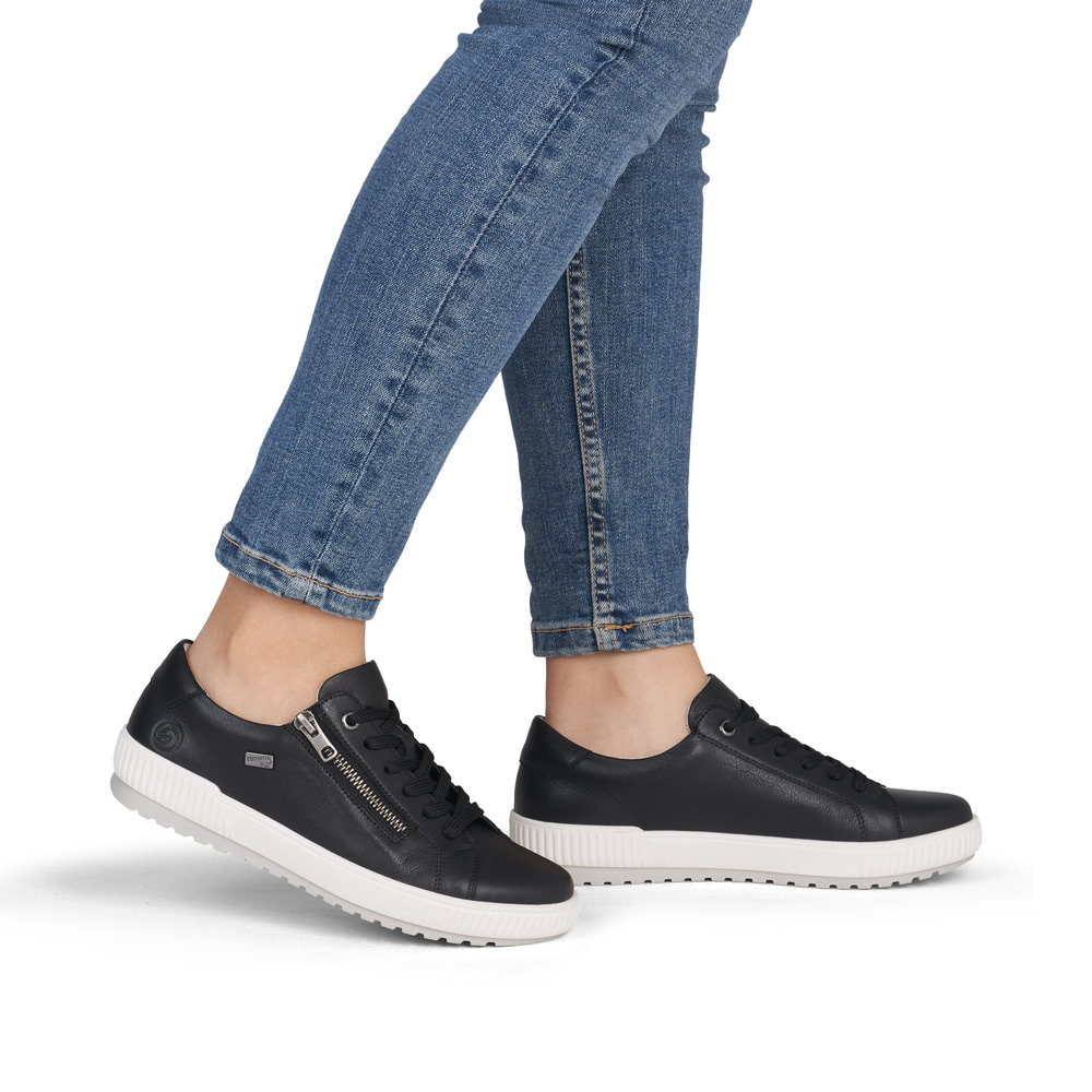 Remonte Damen Schnürschuhe - Schwarz