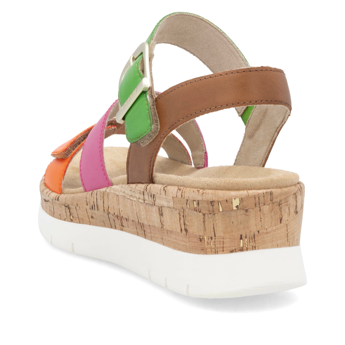 Remonte Damen Keilsandaletten - Bunt